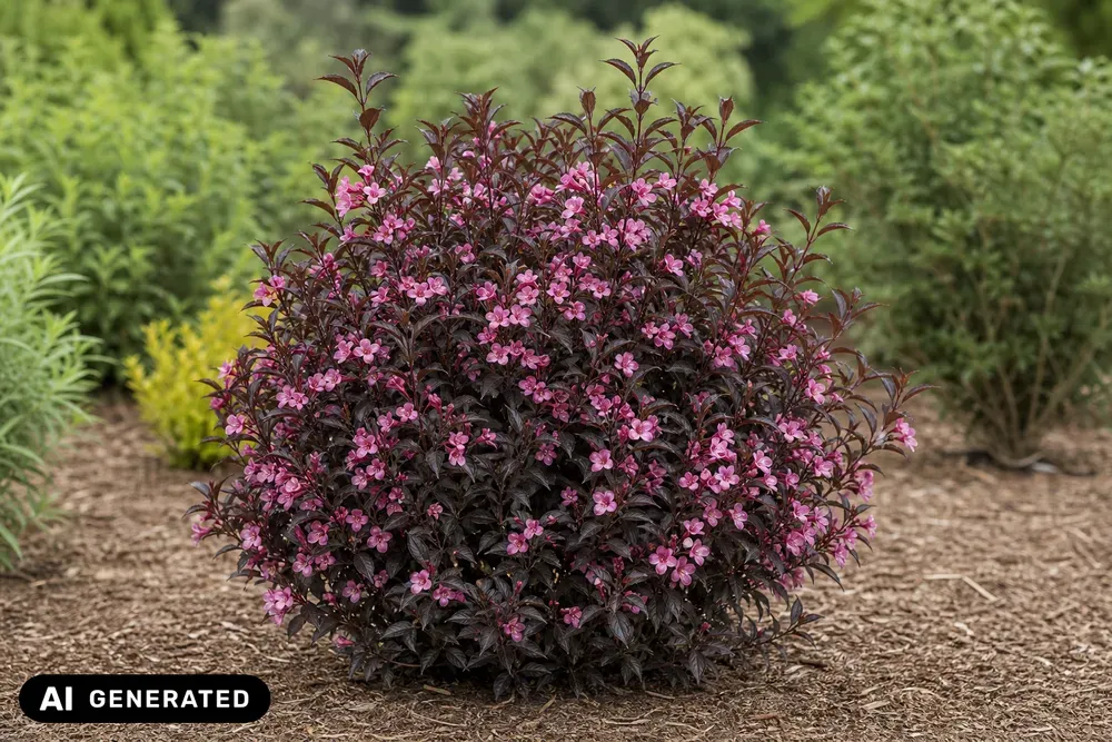 Zwerg-Weigelie 'Nana Purpurea' – Weigela florida 'Nana Purpurea'