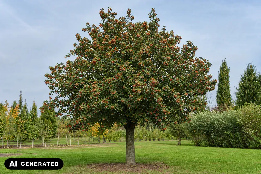 Apfeldorn 'Carrierei' – Crataegus lavallei 'Carrierei', Bild 2