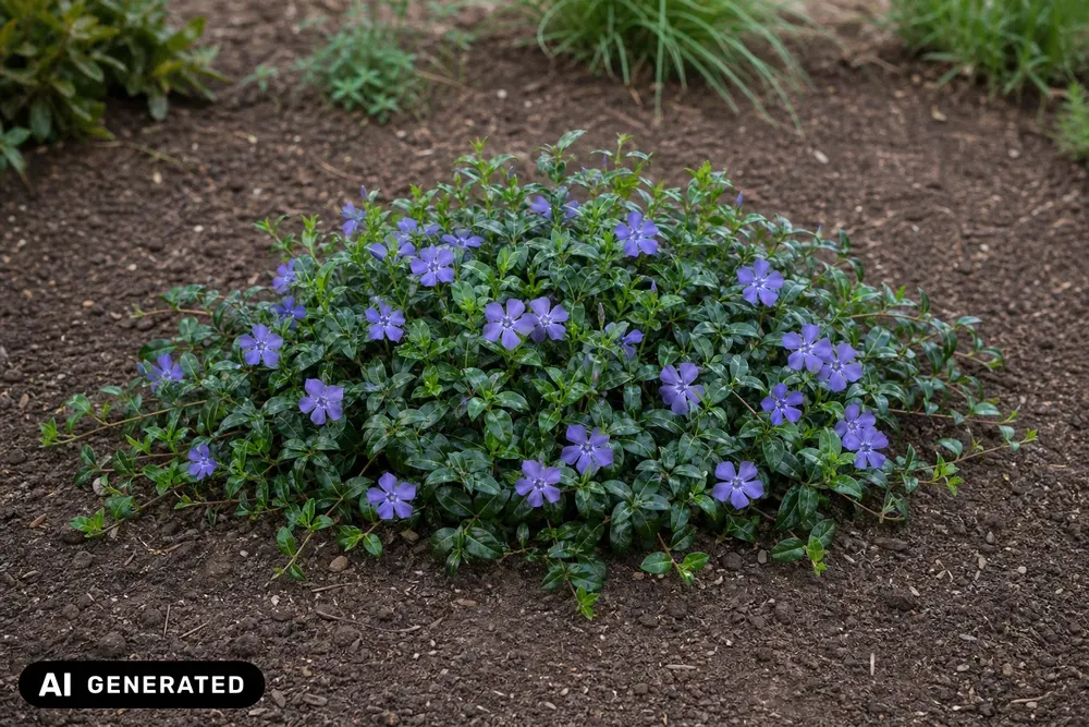 Kleines Immergrün 'Colada' – Vinca minor 'Colada'