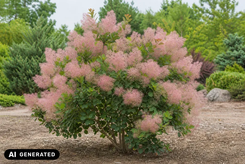 Perückenstrauch 'Young Lady' – Cotinus coggygria 'Young Lady'