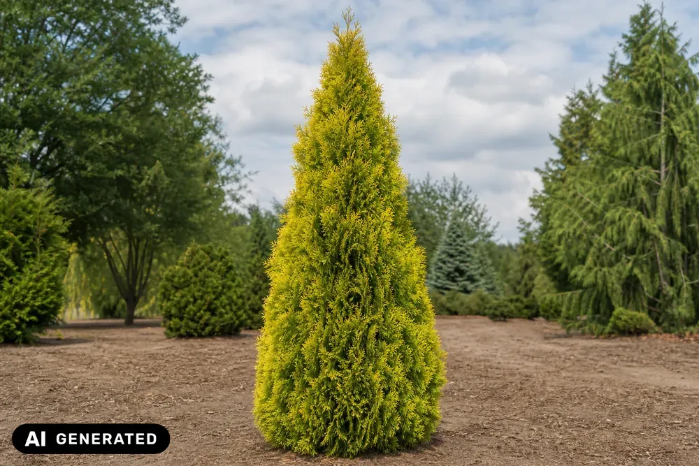 Abendländischer Lebensbaum 'Golden Smaragd' – Thuja occidentalis 'Golden Smaragd', Bild 3