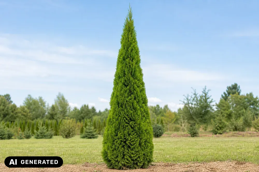 Smaragd-Lebensbaum – Thuja occidentalis 'Smaragd', Bild 4