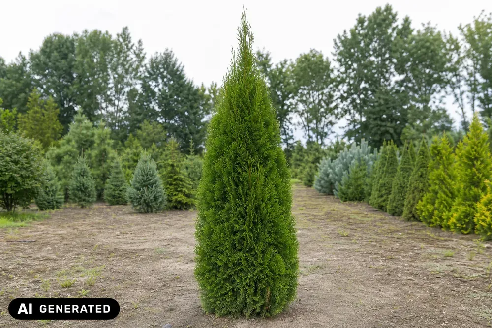 Smaragd-Lebensbaum – Thuja occidentalis 'Smaragd', Bild 5