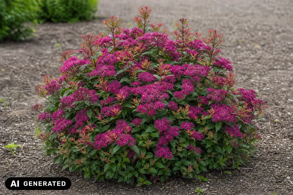 Japanischer Spierstrauch 'Double Play Doozie' – Spiraea japonica 'Double Play Doozie'