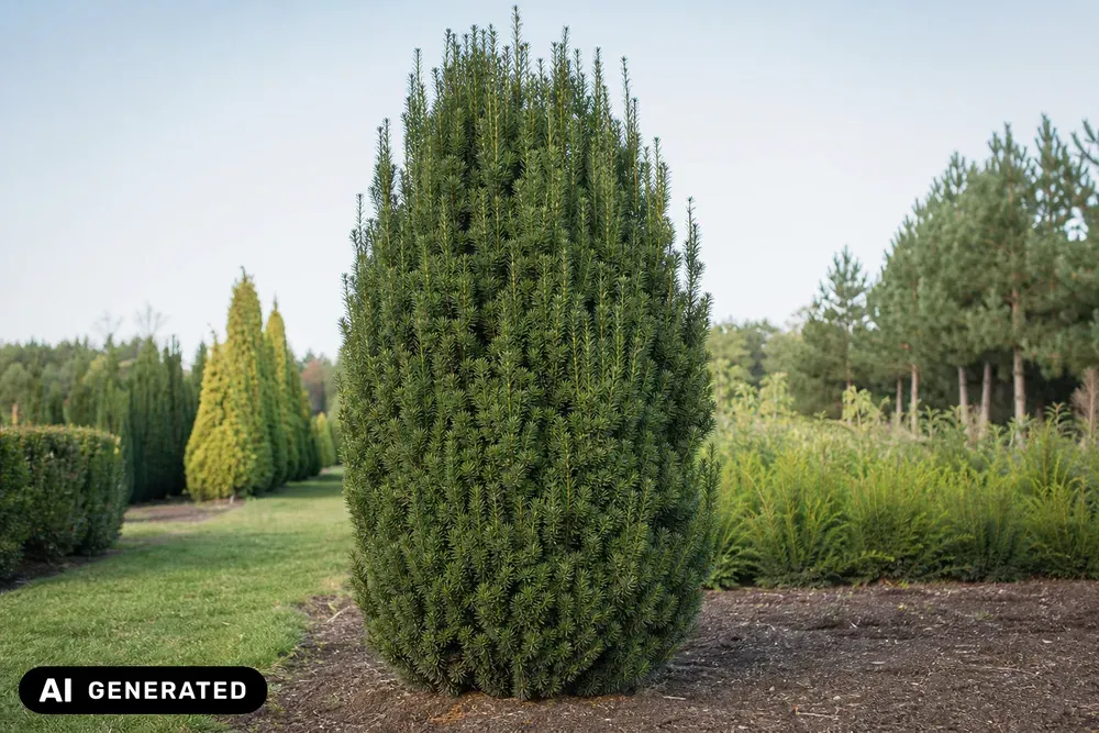 Eibe 'Overeynderi' – Taxus baccata 'Overeynderi'