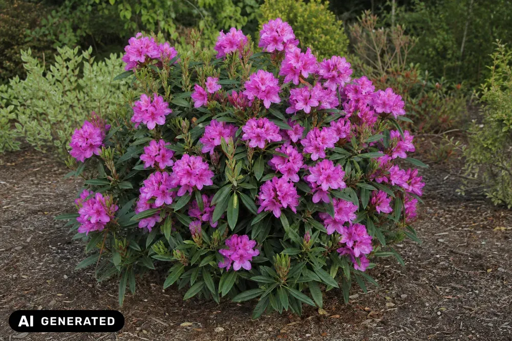 Pontischer Rhododendron 'Graziella' – Rhododendron ponticum 'Graziella', Bild 3