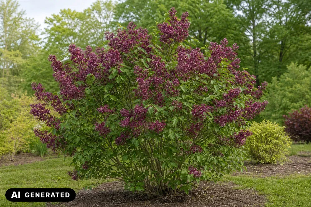 Edelflieder 'Andenken an Ludwig Späth' – Syringa vulgaris 'Andenken an Ludwig Späth', Bild 2