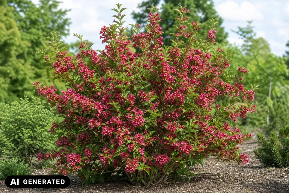 Weigelie 'Bristol Ruby' – Weigela 'Bristol Ruby', Bild 5