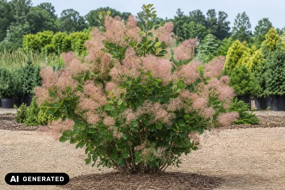 Perückenstrauch 'Young Lady' – Cotinus coggygria 'Young Lady', Bild 5
