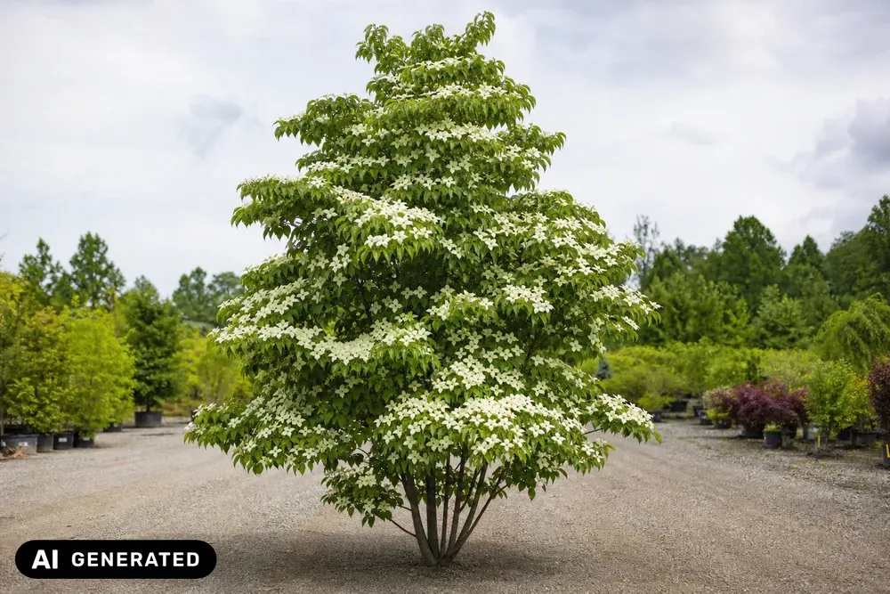 Chinesischer Blumen-Hartriegel – Cornus kousa var. chinensis, Bild 3