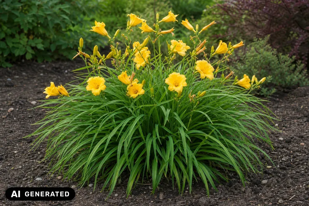 Garten-Taglilie 'Stella de Oro' – Hemerocallis × cultorum 'Stella de Oro'