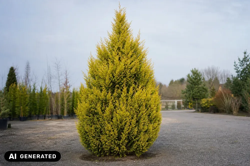Goldene Leyland-Zypresse 'Castlewellan Gold' – Cupressocyparis leylandii 'Castlewellan Gold'