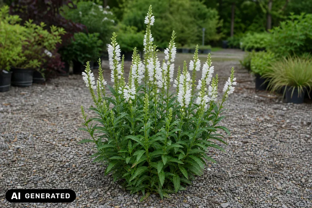 Weiße Gelenkblume 'Alba' – Physostegia virginiana 'Alba'
