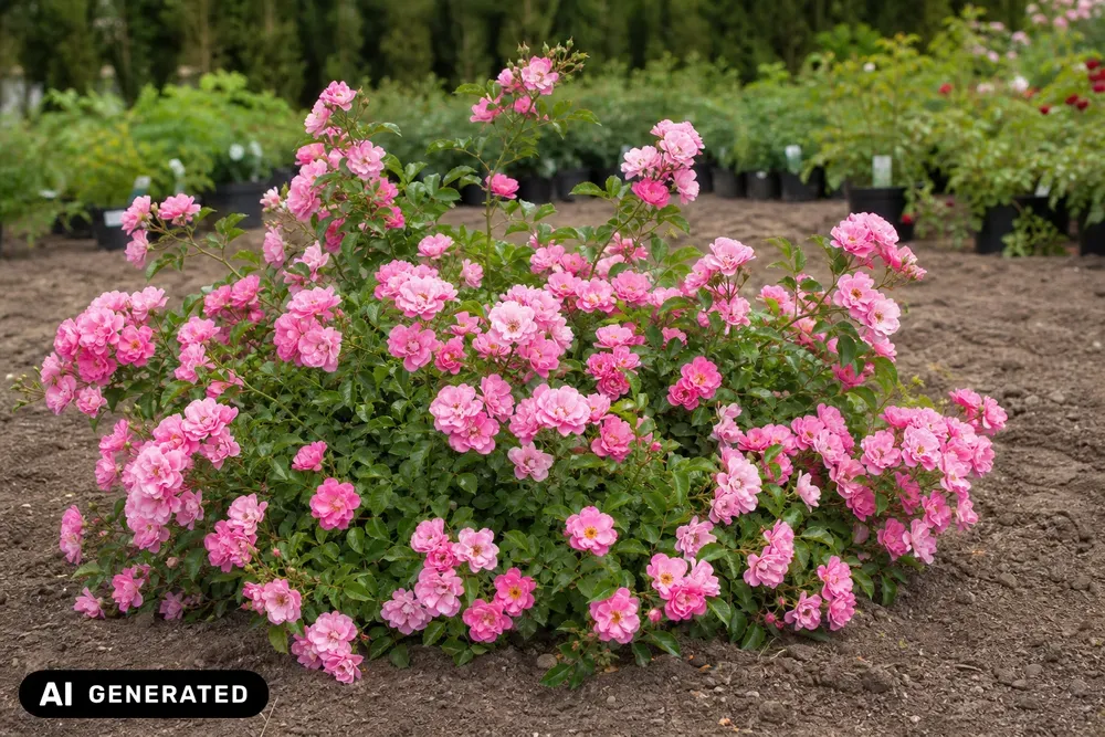 Bodendeckerrose 'Sommerwind' – Rosa 'Sommerwind'