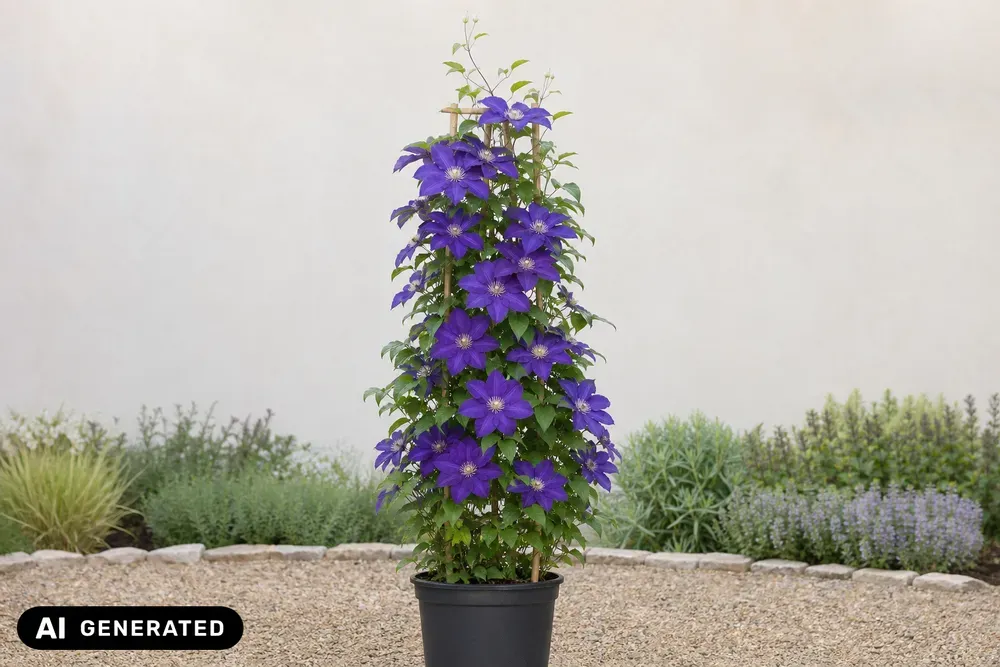 Waldrebe 'The President' – Clematis 'The President'