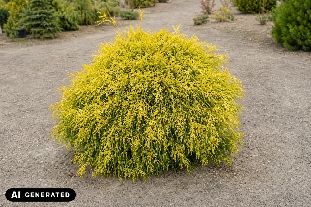 Gelbe Fadenzypresse 'Sungold' – Chamaecyparis pisifera 'Sungold'