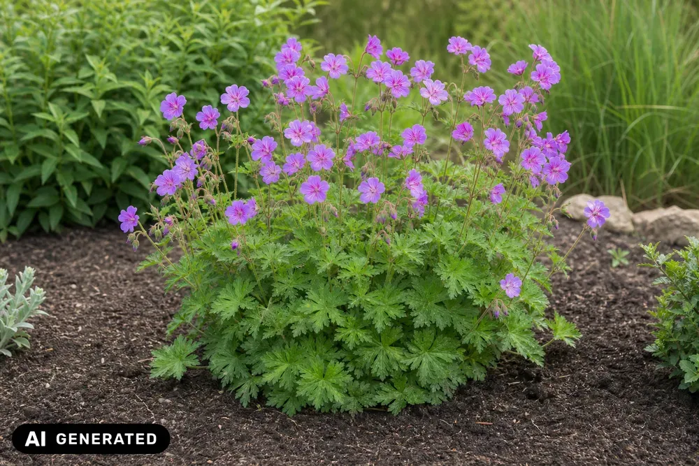 Knotiger Storchschnabel 'Simon' – Geranium nodosum 'Simon'