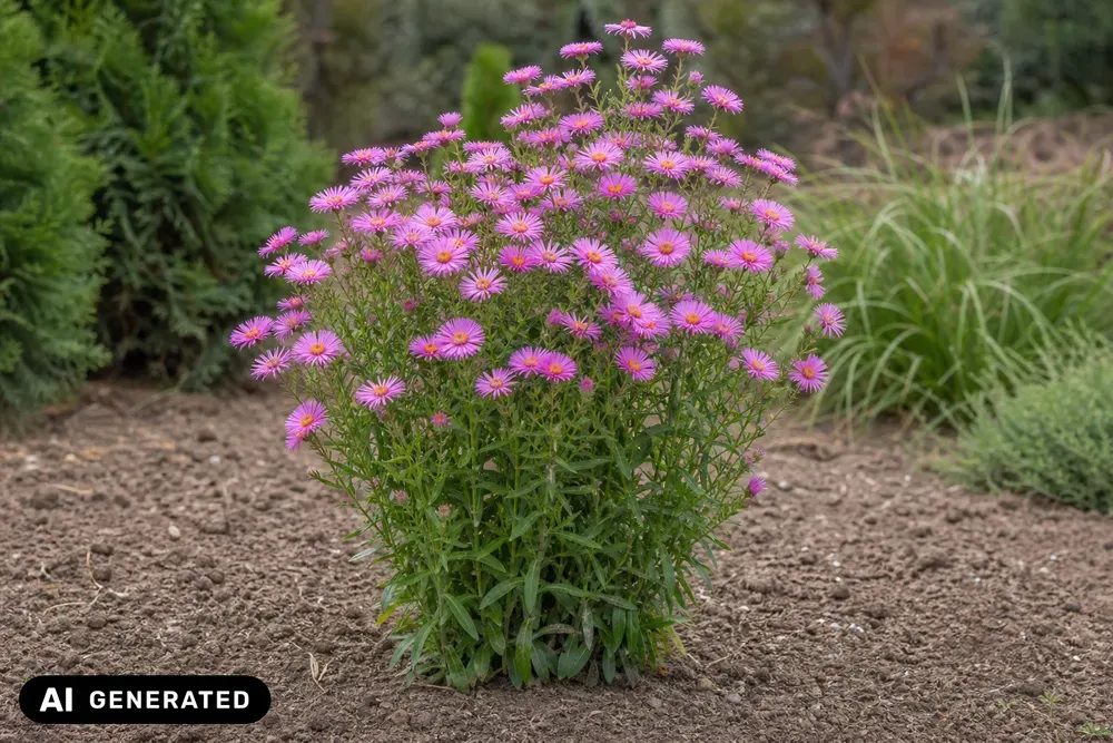 Raublatt-Aster 'Harrington's Pink' – Aster novae-angliae 'Harrington's Pink'