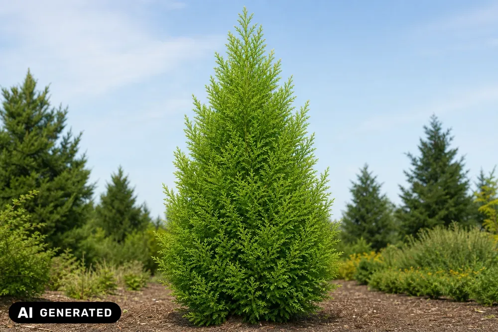 Japanische Sicheltanne 'Elegans Viridis' – Cryptomeria japonica 'Elegans Viridis'