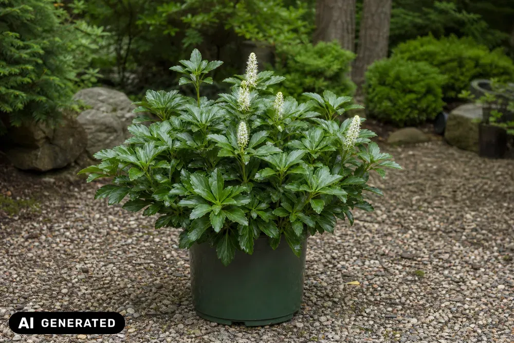 Dickmännchen 'Green Sheen' – Pachysandra terminalis 'Green Sheen'