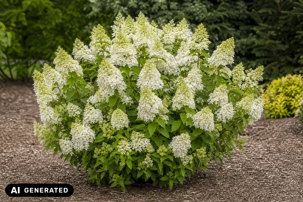 Rispenhortensie 'Mag. Mont Blanc' – Hydrangea paniculata 'Mag. Mont Blanc'