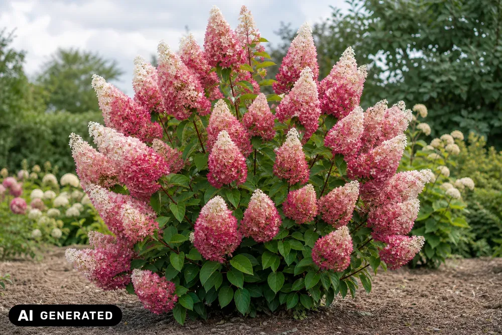 Rispenhortensie 'Wim's Red' – Hydrangea paniculata 'Wim's Red'