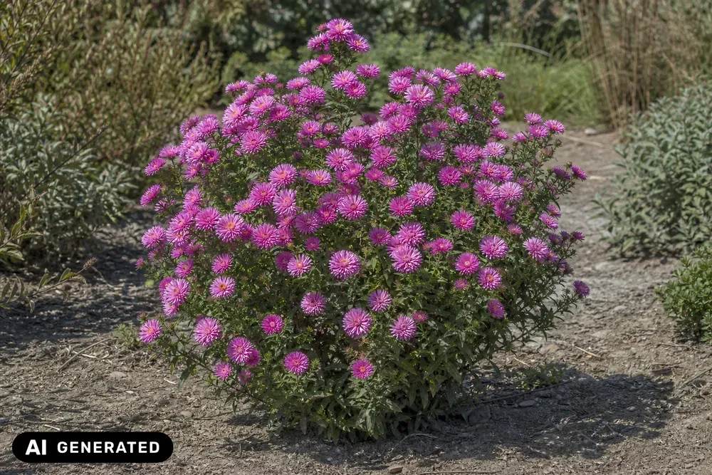 Glattblatt-Aster 'Fellowship' – Aster novi-belgii 'Fellowship'