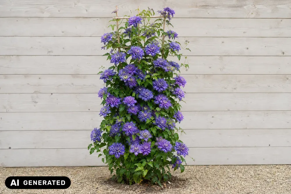Waldrebe 'Multi Blue' – Clematis 'Multi Blue'