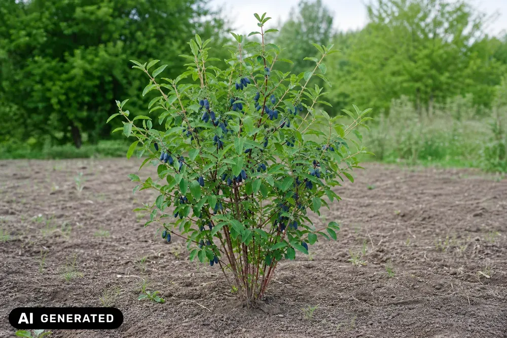 Maibeere 'Leningragskij Kulon' – Lonicera kamtschatica 'Leningragskij Kulon'