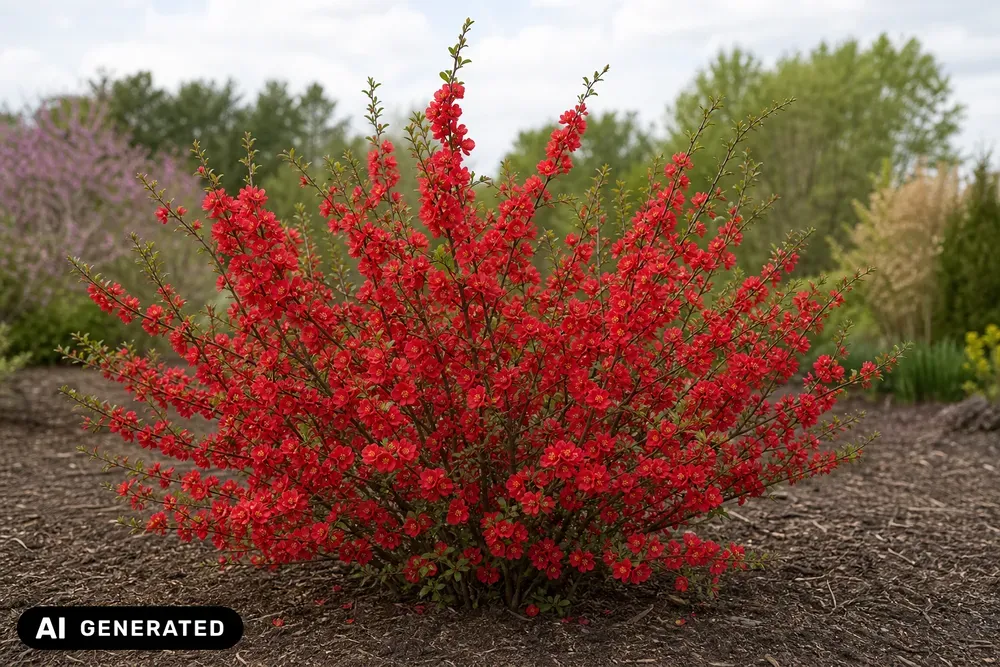Zierquitte 'Red Trail' – Chaenomeles 'Red Trail'
