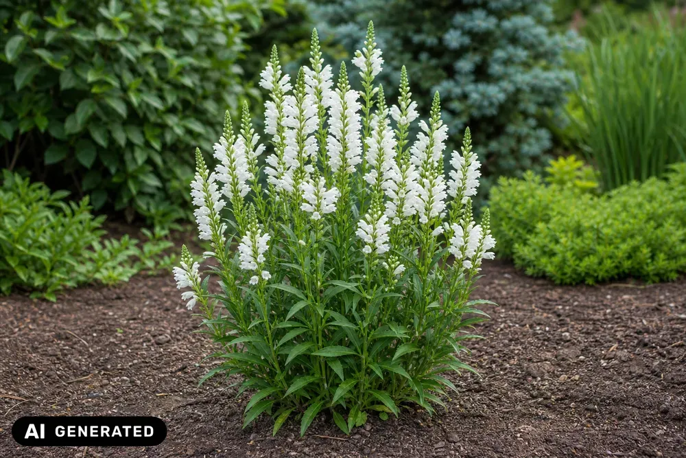 Gelenkblume 'Crystal Peak White' – Physostegia virginiana 'Crystal Peak White'
