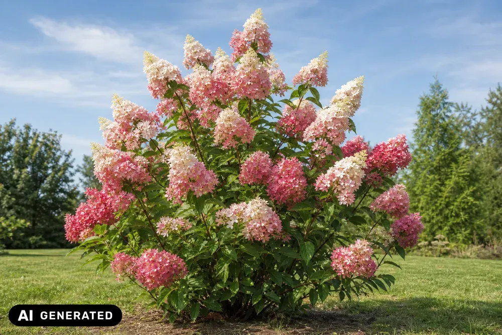 Rispenhortensie 'Vanille-Fraise' – Hydrangea paniculata 'Vanille-Fraise'