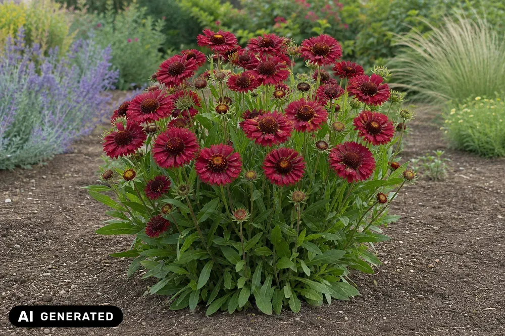 Großblumige Kokardenblume 'Burgunder' – Gaillardia × grandiflora 'Burgunder'
