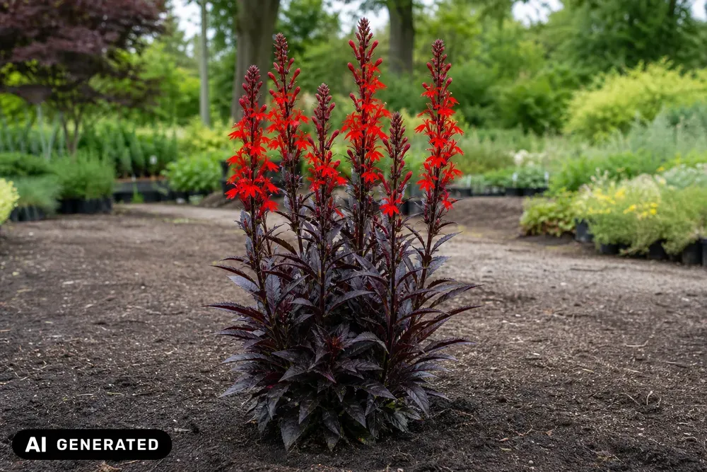 Prachtlobelie 'Queen Victoria' – Lobelia splendens 'Queen Victoria'