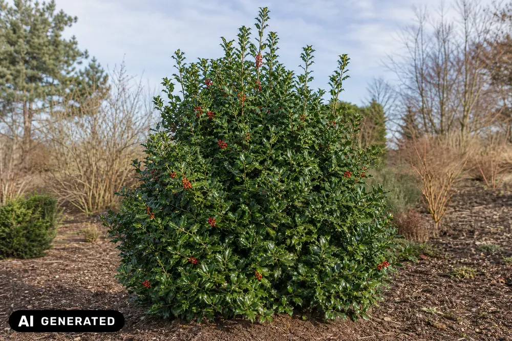 Blaue Stechpalme – Ilex × meserveae