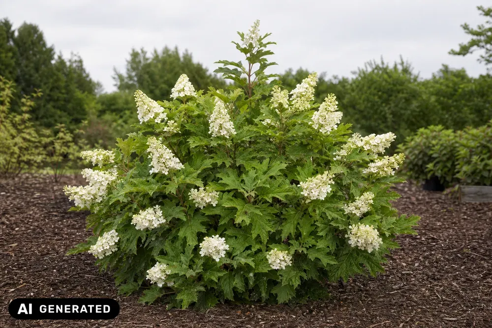 Eichenblättrige Hortensie 'Ice Crystal' – Hydrangea quercifolia 'Ice Crystal'