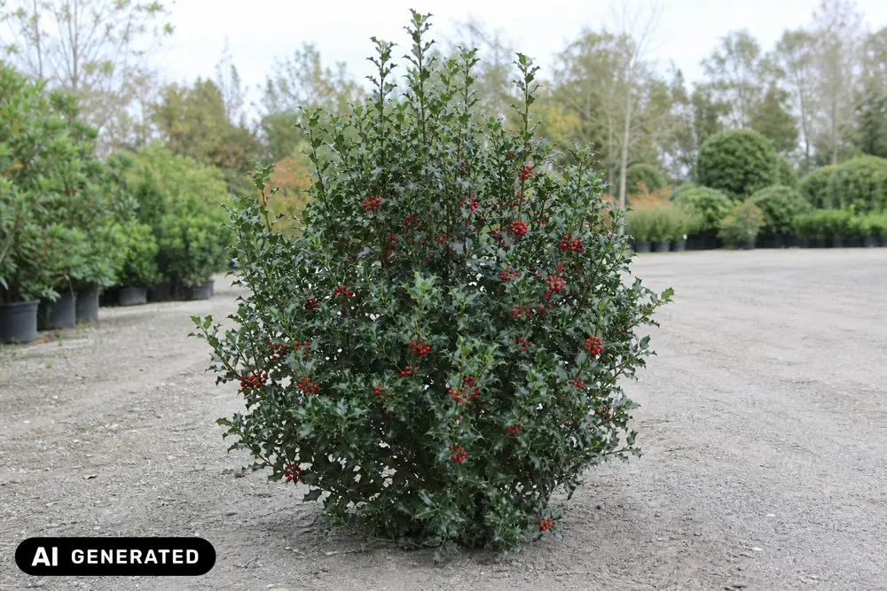 Meserve-Stechpalme 'Heckenfee' – Ilex × meserveae 'Heckenfee'