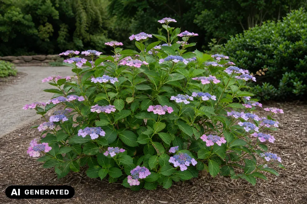 Berghortensie 'Koreana' – Hydrangea serrata 'Koreana'