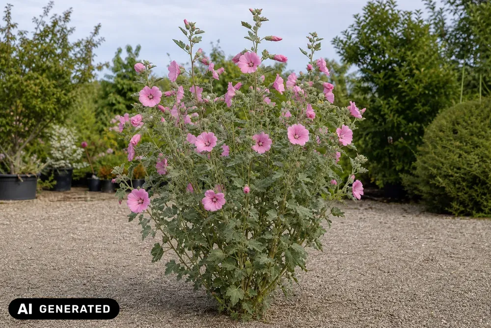 Strauchmalve 'Rosea' – Lavatera × olbia 'Rosea'