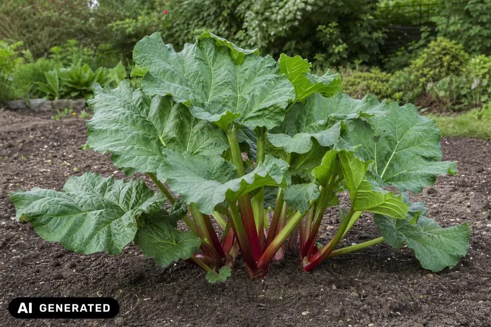 Bio-Rhabarber – Rheum rhabarbarum