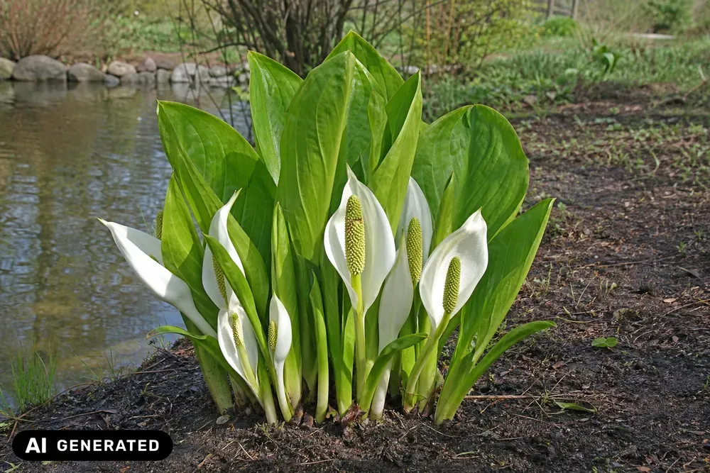 Weiße Scheinkalla – Lysichiton camtschatcensis