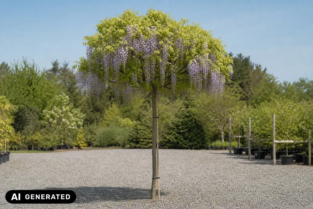 Japanischer Blauregen – Wisteria brachybotrys 'Ykoyama Fuji'