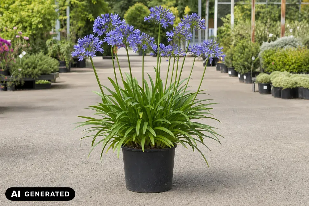 Schmucklilie – Agapanthus umbellatus ovatus