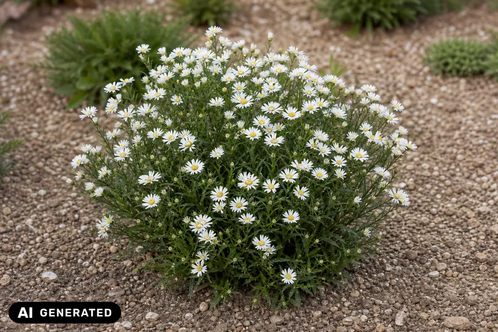 Myrten-Aster 'Weißer Zwerg' – Aster ericoides 'Weißer Zwerg'