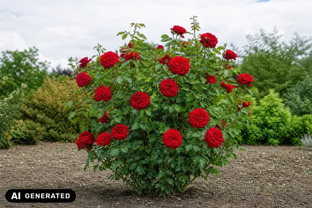 Strauchrose 'Grandhotel' – Rosa 'Grandhotel'