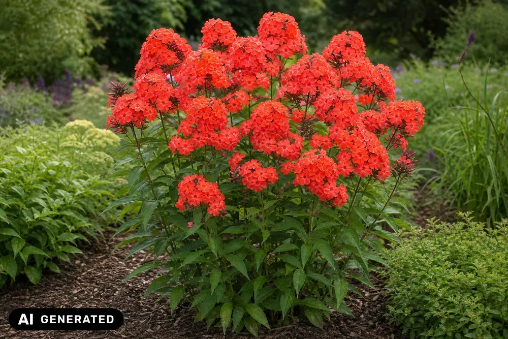 Hohe Flammenblume 'Orange Perfection' – Phlox paniculata 'Orange Perfection'