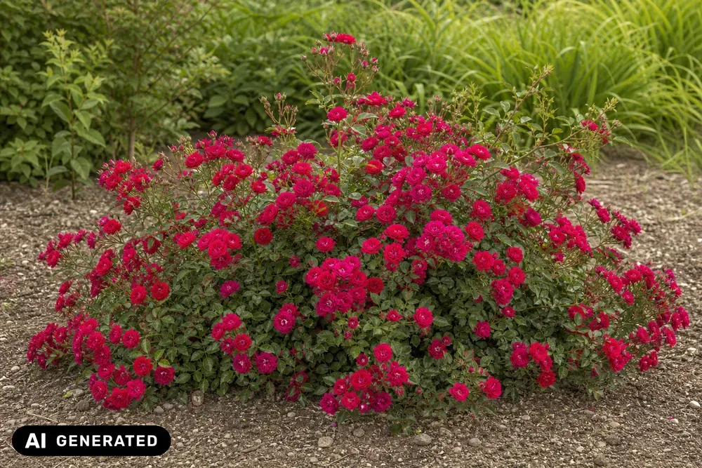 Bodendeckerrose 'Gärtnerfreude' – Rosa 'Gärtnerfreude'