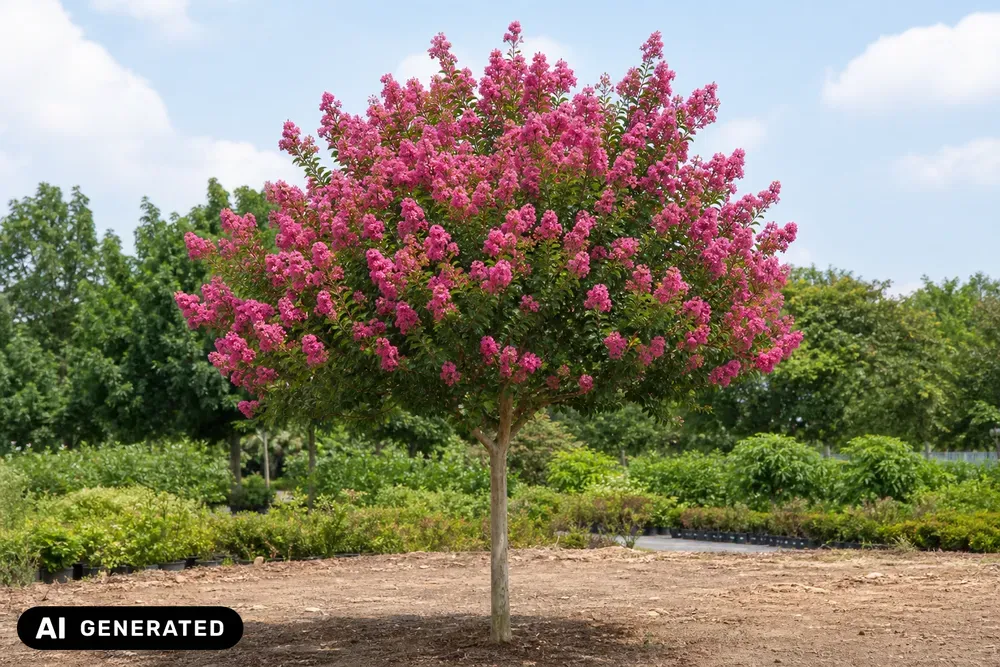 Chinesische Kräuselmyrte 'Sioux' – Lagerstroemia indica 'Sioux'