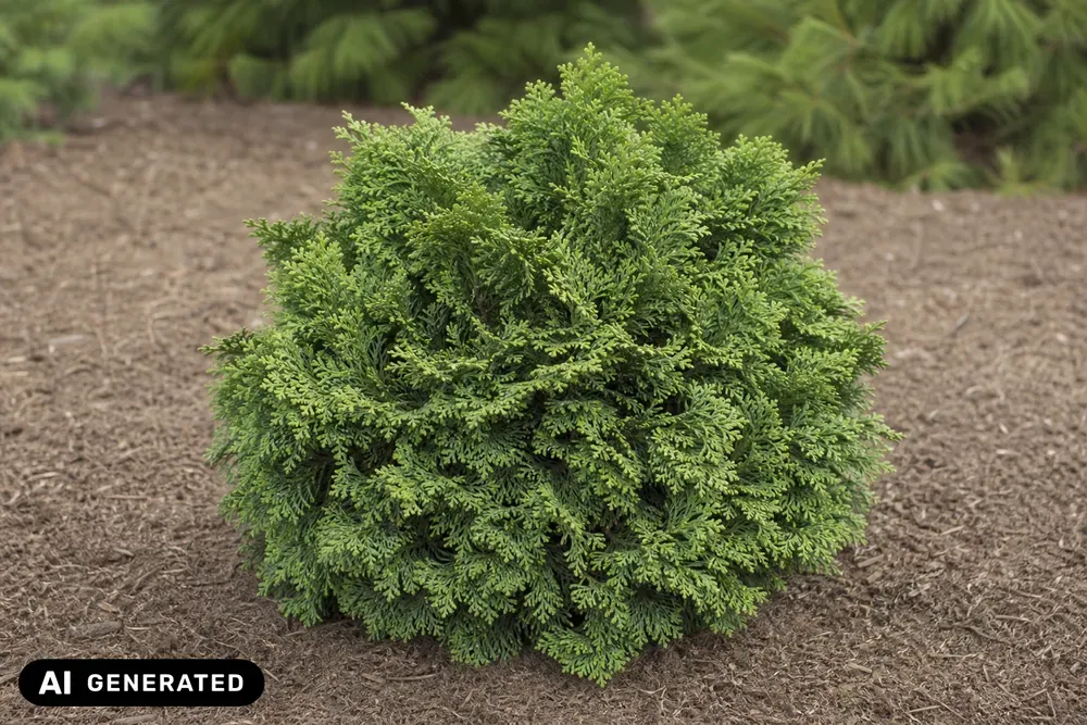 Zwerg-Hinoki-Scheinzypresse 'Pygmaea' – Chamaecyparis obtusa 'Pygmaea'