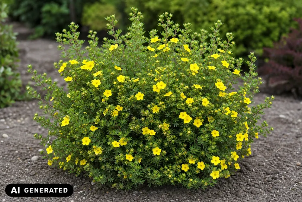 Fingerstrauch 'Kobold' – Potentilla fruticosa 'Kobold'